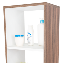 Organizador de Baño Aqua, Avellana y Blanco, con Variedad de Entrepaños ZF