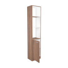 Organizador de Baño Aqua, Avellana y Blanco, con Variedad de Entrepaños ZF