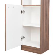 Organizador de Baño Aqua, Avellana y Blanco, con Variedad de Entrepaños ZF