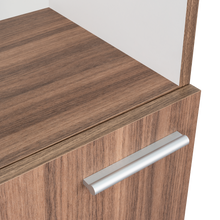 Organizador de Baño Aqua, Avellana y Blanco, con Variedad de Entrepaños ZF