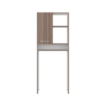 Gabinete de Baño Bristol 26, Avellana y Blanco, Amplios Espacios para Colocar Objetos Decorativos ZF