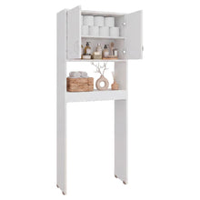 Gabinete de Baño Bristol 25, Kronos Blanco, Amplios Espacios para Colocar Objetos Decorativos ZF