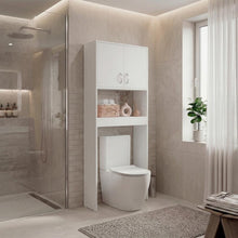 Gabinete de Baño Bristol 25, Kronos Blanco, Amplios Espacios para Colocar Objetos Decorativos ZF