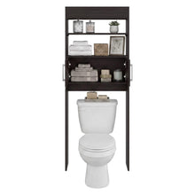 Gabinete de Baño Madrid, Kronos Nogal, Amplios Espacios para Colocar Objetos Decorativos ZF