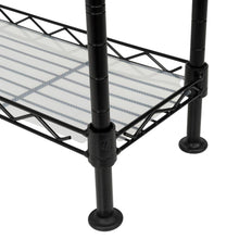 Organizador para Especias Shelves, Negro, de Tres niveles