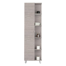 Mueble Esquinero Aqua, Positano y Blanco, con Variedad de Entrepaños ZF