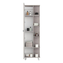 Mueble Esquinero Aqua, Positano y Blanco, con Variedad de Entrepaños ZF
