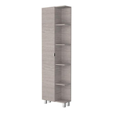 Mueble Esquinero Aqua, Positano y Blanco, con Variedad de Entrepaños ZF
