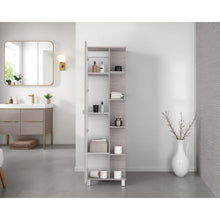 Mueble Esquinero Aqua, Positano y Blanco, con Variedad de Entrepaños ZF