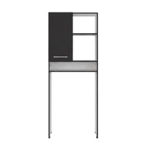 Gabinete de Baño Bristol 26, Wengue y Blanco, Amplios Espacios para Colocar Objetos Decorativos ZF