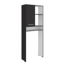 Gabinete de Baño Bristol 26, Wengue y Blanco, Amplios Espacios para Colocar Objetos Decorativos ZF
