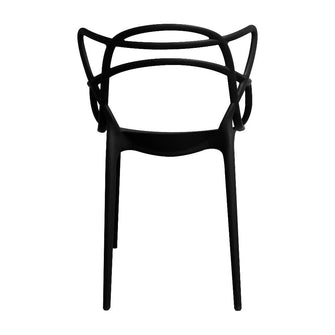 Silla Solna Para Sala Comedor Jardín - Negro