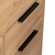 Organizador Ali, Café Claro y Wengue, con 2 Cajones y Amplio Espacio de Almacenamiento