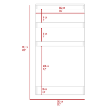 Organizador Divinus, Chocolate, con Dos Cajones Deslizables