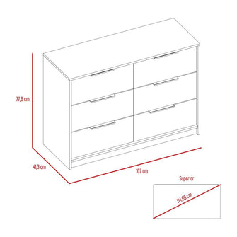 Combo para Habitación Utah, Incluye Escritorio, Organizador y Closet