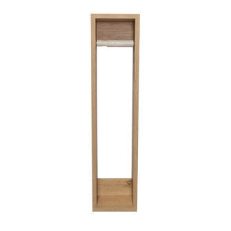 Organizador de Papel Balí, Beige, para Cuatro Rollos