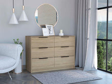 Organizador Wesley, Beige y Blanco, con Cuatro Cajones