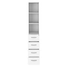 Organizador de Baño Picasso, Blanco, con Cuatro Cajones Deslizables ZF