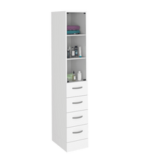 Organizador de Baño Picasso, Blanco, con Cuatro Cajones Deslizables ZF