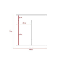 Combo para Baño Kiribati, Incluye Mueble Lavamanos y Gabinete