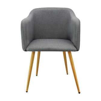 Silla Charla BM con Brazos - Gris