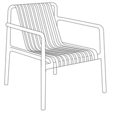Set de 4 Sillas Lounge Parma, Negro, con Espaldar y Diseño Moderno