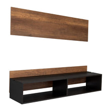 Mesa Para Tv Clasic, Cobre y Wengue, Para Televisor de 60 Pulgadas