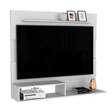 Combo Para Habitación Genova, Incluye Panel de Tv y Organizador