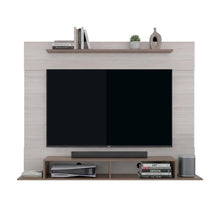 Panel de Tv Montana, Avellana y Tivoli, con Espacio Para Televisor de Hasta 75 Pulgadas