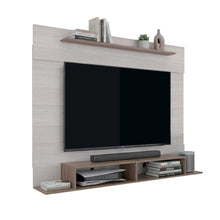 Panel de Tv Montana, Avellana y Tivoli, con Espacio Para Televisor de Hasta 75 Pulgadas