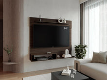 Panel de Tv Ascher, Milan y Wengue, con Espacio Para Televisor de Hasta 70"