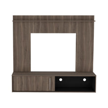 Panel de Tv Montano, Milan y Wengue, con Espacio Para Televisor de Hasta 60 Pulgadas