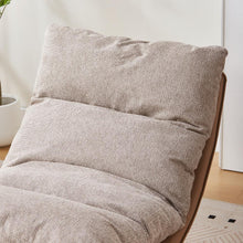 Poltrona Giratoria Marsella, Taupe y Beige, Con Diseño Moderno