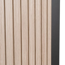 Panel de Tv Hober, Plata Oscuro y Bardolino, con Espacio Para Televisor desde 55" hasta 70"