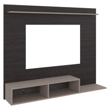 Panel de Tv Munt, Positano y Wengue, con Espacio Para Televisor de Hasta 70" ZF
