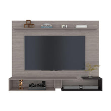 Panel de Tv Desa, Positano y Kronos Wengue, con Espacio Para Televisor de Hasta 65" ZF
