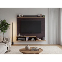 Panel de Tv Munt, Kronos Wengue y Kronos Fresno, Con Espacio Para Televisor de Hasta 70" ZF