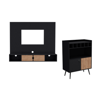 Combo Para Sala Alteza, Incluye Panel y Bar