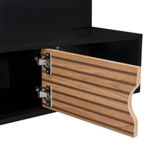 Panel de Tv Hanna, Wengue y Miel, con Espacio Para Televisor de Hasta 60 Pulgadas