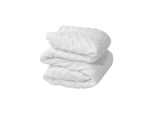 Protector Acolchado Para Cama Semidoble Blanco
