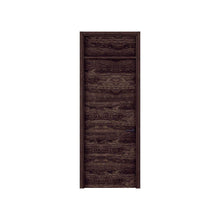 Puerta Prakti, Chocolate, con Cenefa y Apertura A La Izquierda 70
