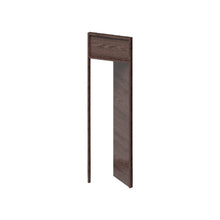 Puerta Prakti, Chocolate, con Cenefa y Apertura A La Derecha 70