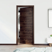 Puerta Prakti, Chocolate, con Apertura A La Izquierda 80