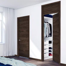 Puerta Prakti, Chocolate, con Apertura A La Derecha 80