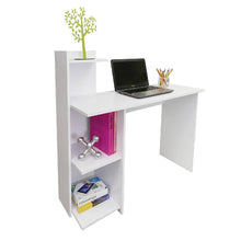 Escritorio-Biblioteca Moderno King 120x120x45cm Blanco