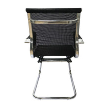 Silla Tela Fija Oficina Escritorio - Negro