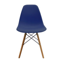 Kit x 4 Silla DKR Tipo Eames para comedor - Azul oceano