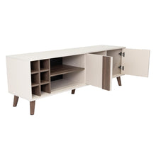 Mesa para TV Lannez, Milan y Capri, con dos puertas abatibles 65"