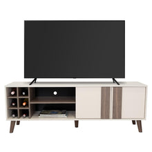 Mesa para TV Lannez, Milan y Capri, con dos puertas abatibles 65"