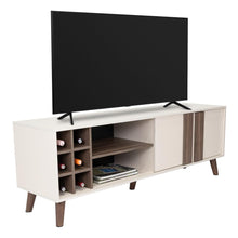 Mesa para TV Lannez, Milan y Capri, con dos puertas abatibles 65"